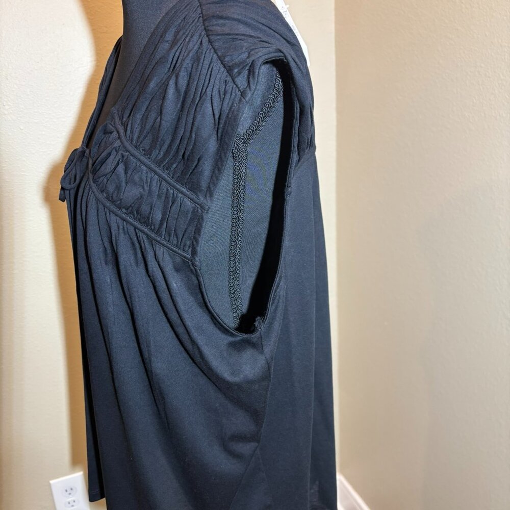 NWT Loft Tunic Top Black Sleeveless - Picture 6 of 12